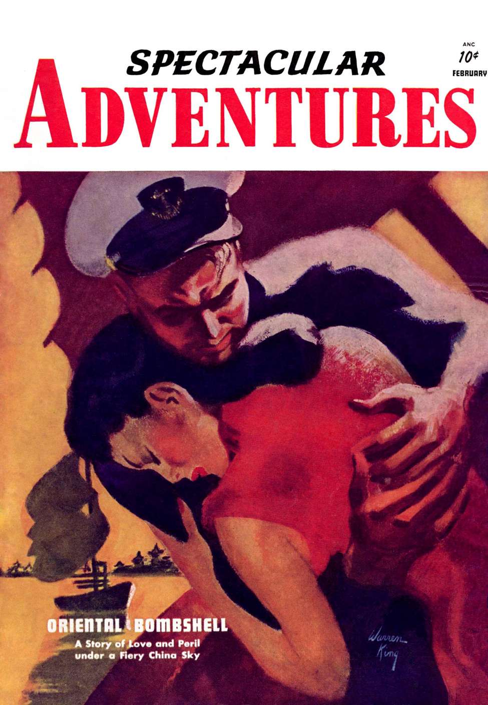 Comic Book Cover For Adventures in Romance 2