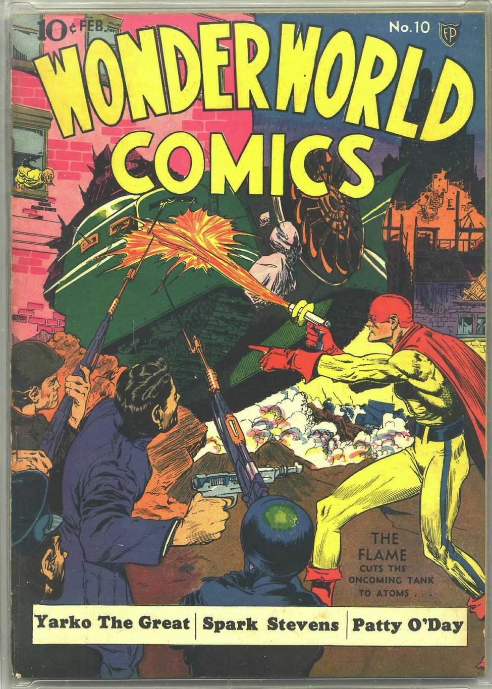 Book Cover For Wonderworld Comics 10