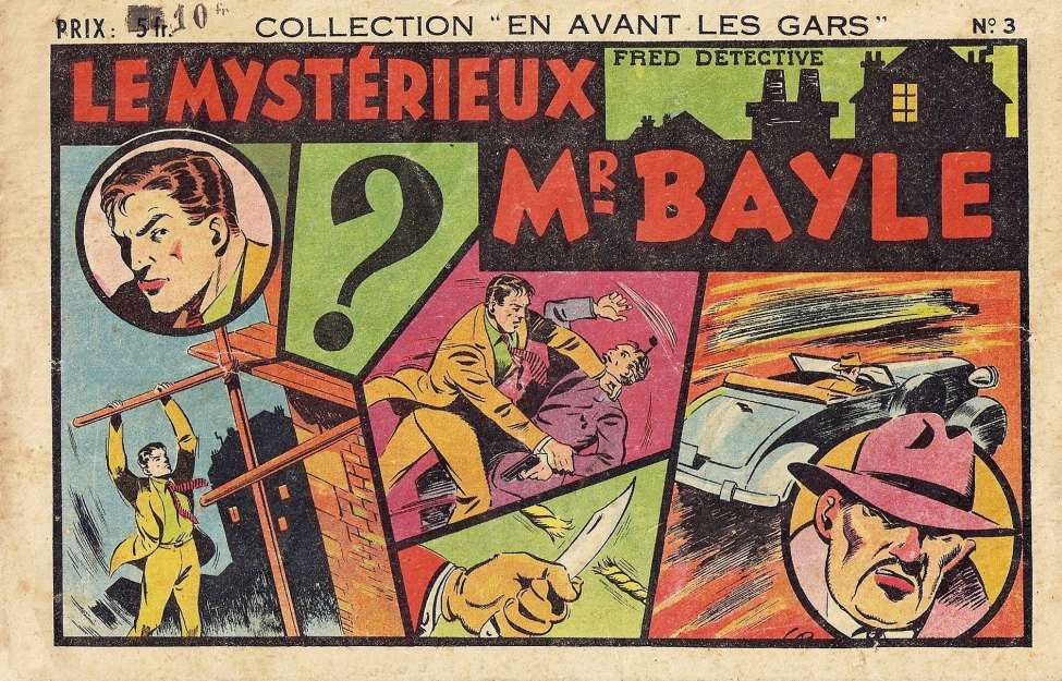 Book Cover For Fred Detective 3 - Le Mysterieux Mr Bayle