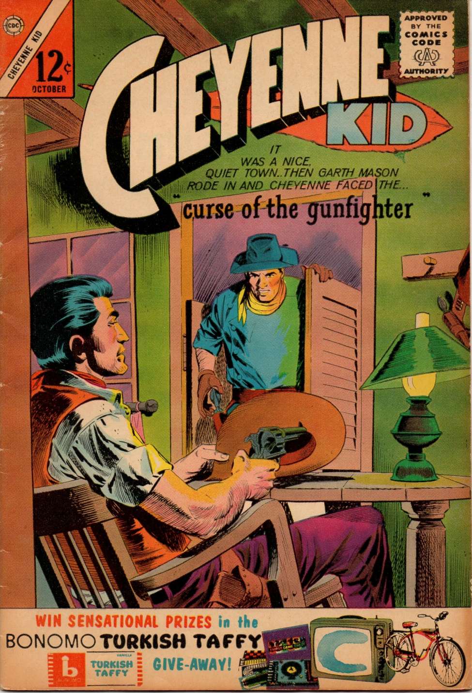 Comic Book Cover For Cheyenne Kid 42