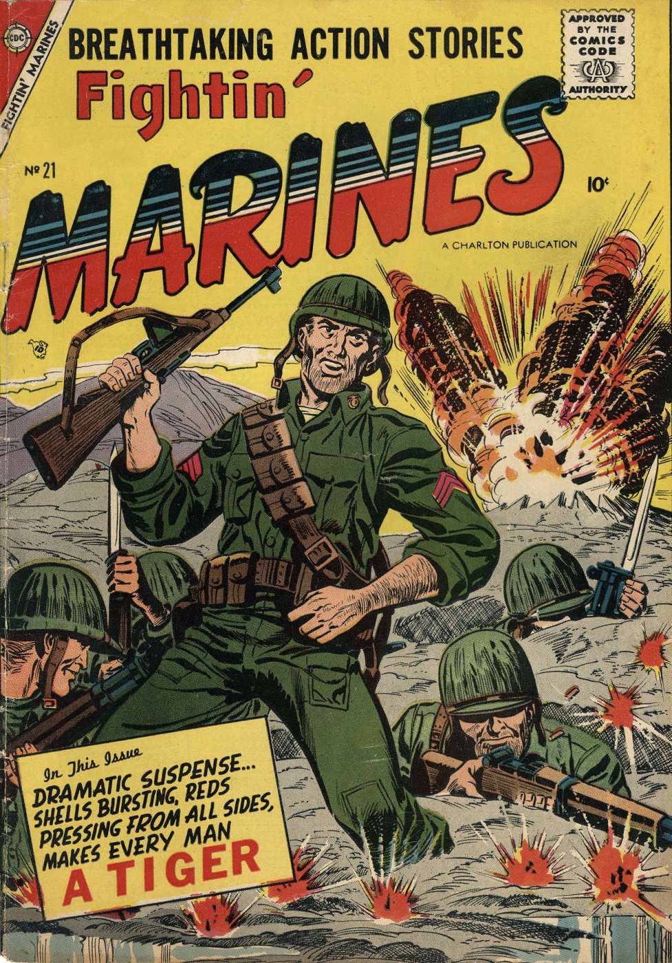 Book Cover For Fightin' Marines 21 - Version 2