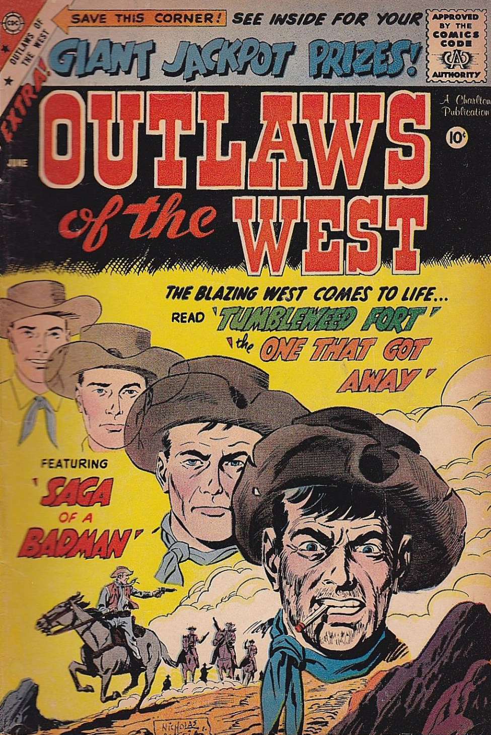Book Cover For Outlaws of the West 20