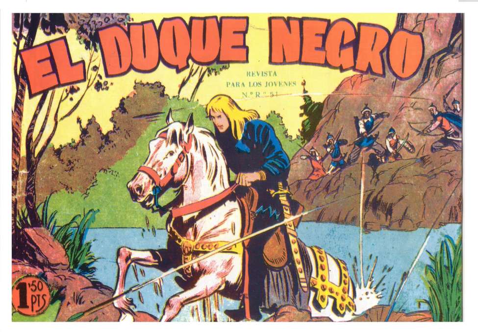 Comic Book Cover For El Duque Negro 1 - El Duque Negro