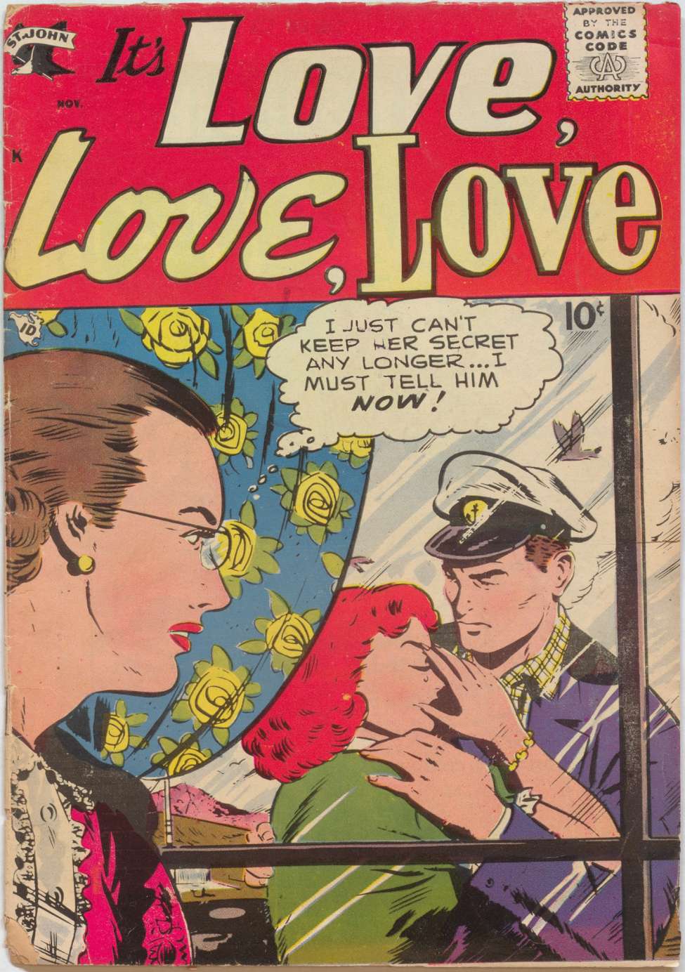 Comic Book Cover For It's Love, Love, Love 1