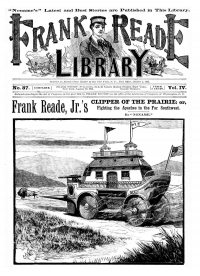 Large Thumbnail For v04 87 - Frank Reade, Jr.'s, Clipper of the Prairie