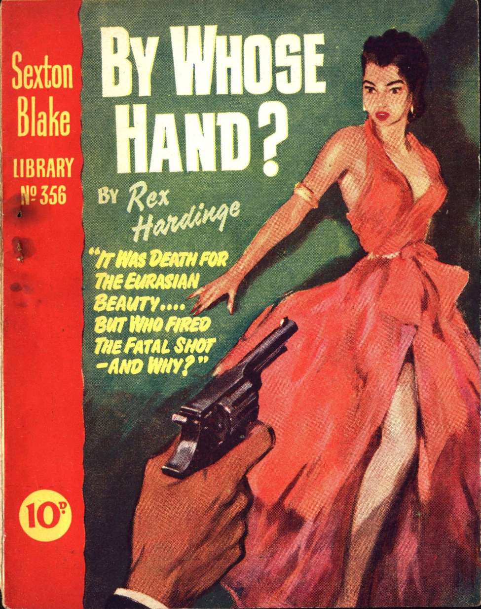 Comic Book Cover For Sexton Blake Library S3 356 - By Whose Hand?