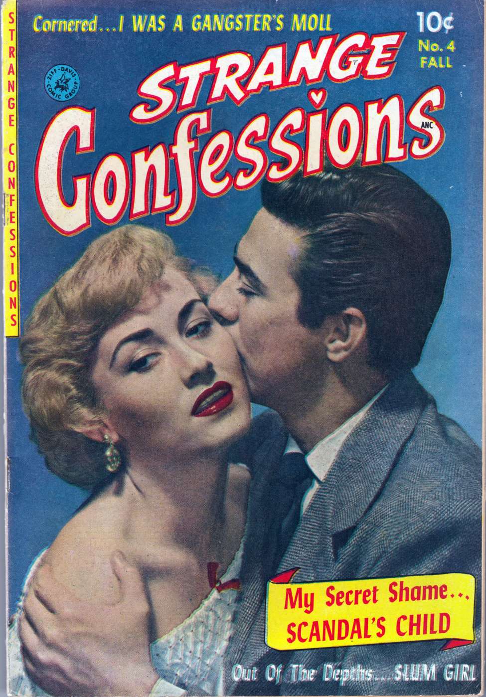 Comic Book Cover For Strange Confessions 4