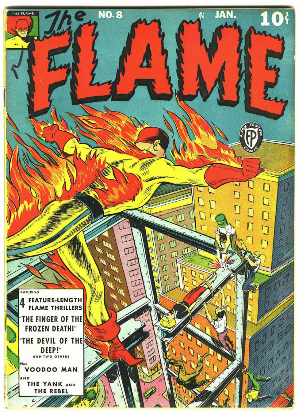 Book Cover For The Flame 8