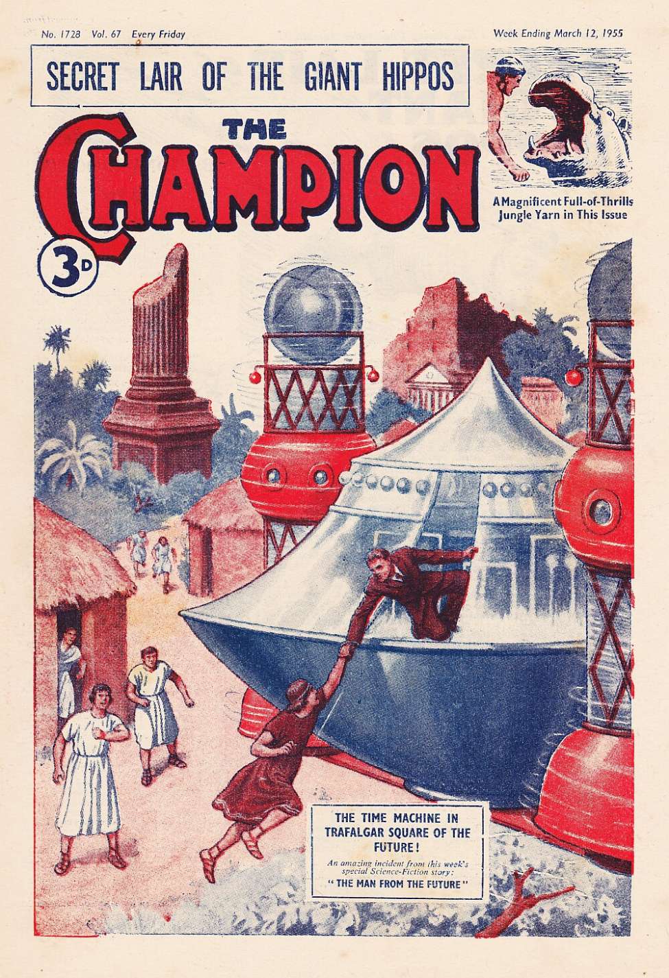 Comic Book Cover For The Champion 1728