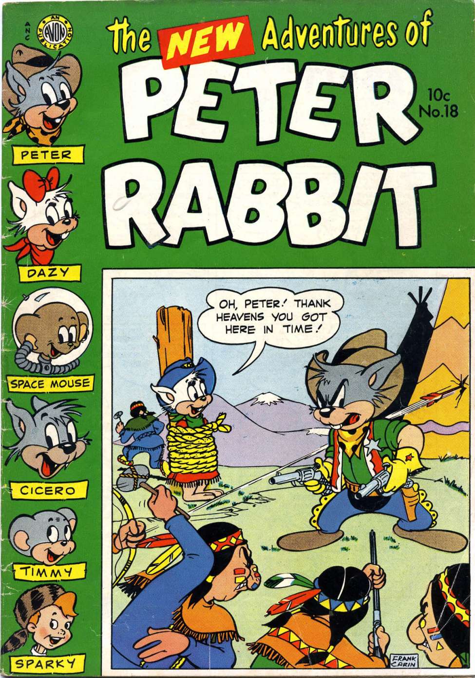 Comic Book Cover For Peter Rabbit 18