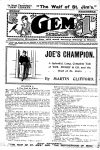 Cover For The Gem v2 165 - Joe’s Champion