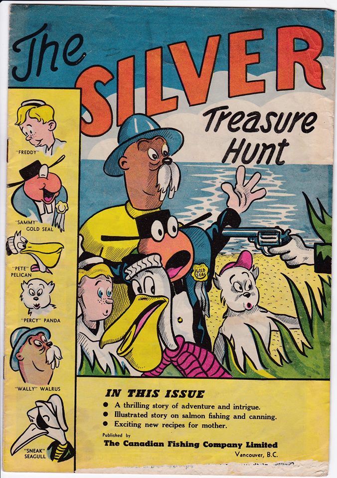 Comic Book Cover For The Silver Treasure Hunt - Version 1