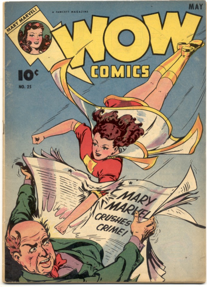 Comic Book Cover For Wow Comics 25 - Version 1