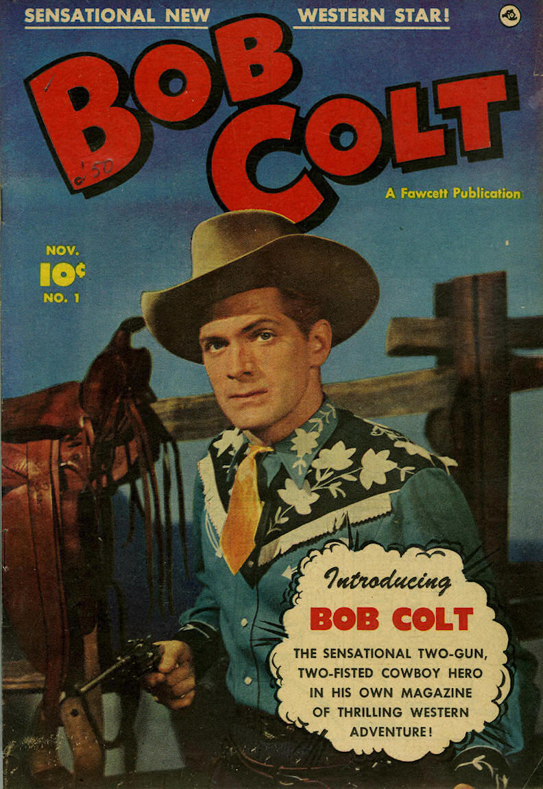 Comic Book Cover For Bob Colt 1