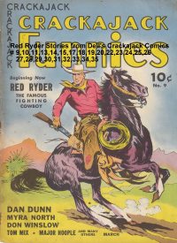 Large Thumbnail For Red Ryder from Dell's Crackajack Comics (1939-41)