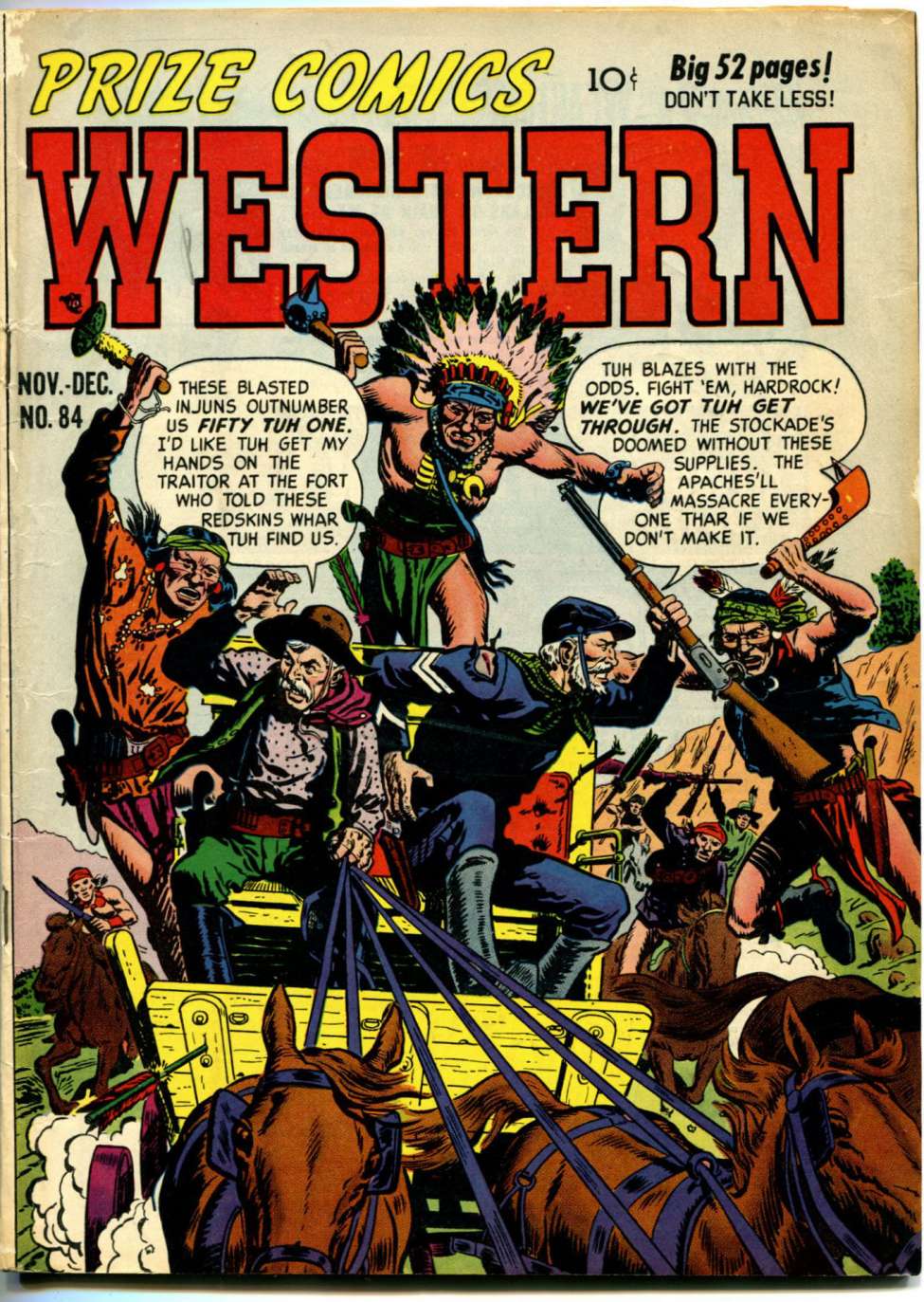 Book Cover For Prize Comics Western 84