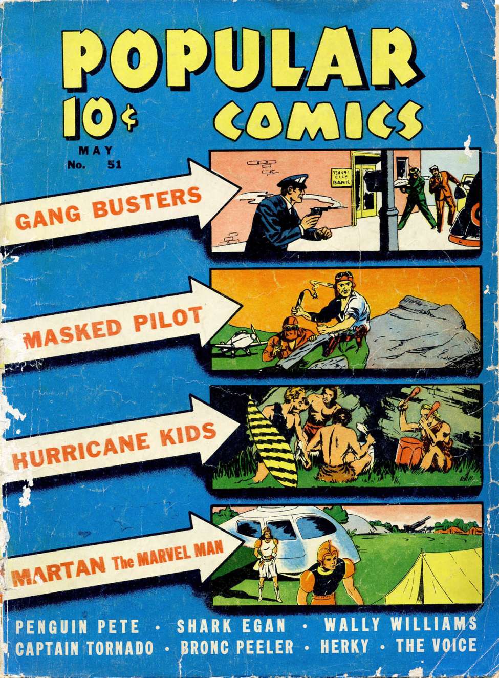 Book Cover For Popular Comics 51