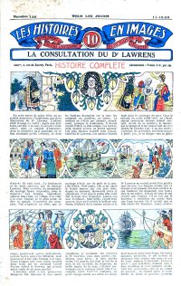 Large Thumbnail For Les Histoires en Images 136 - La Consultation du Dr.Lawrens