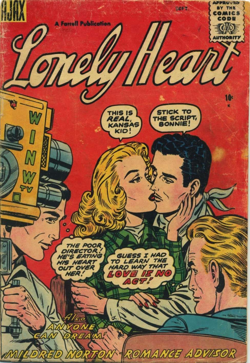 Comic Book Cover For Lonely Heart 12