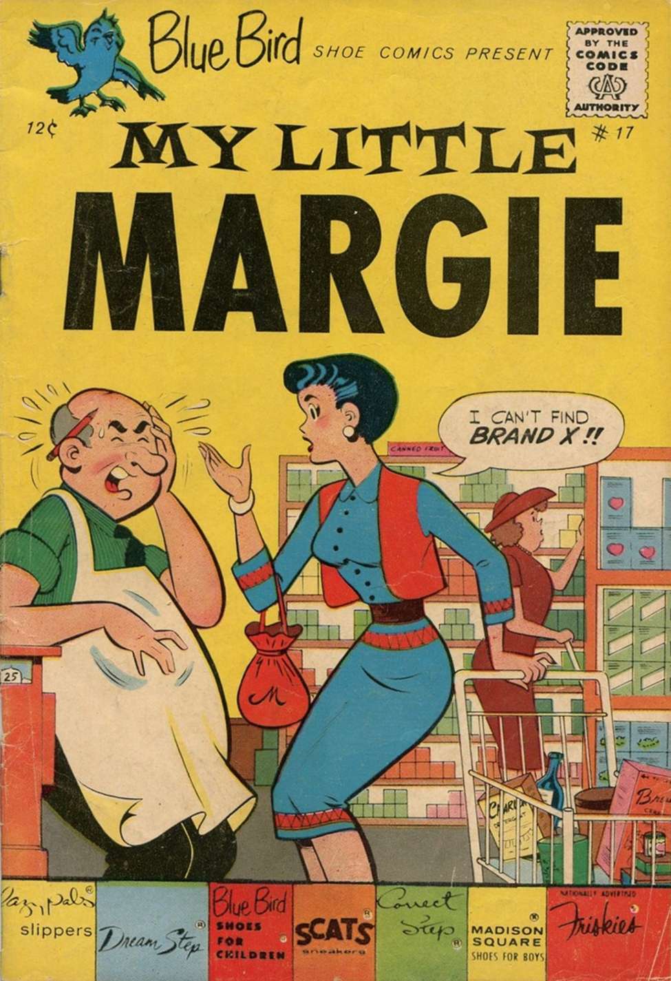 Comic Book Cover For My Little Margie 17 (Blue Bird)