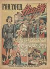 Cover For For Your Health - Nat. Organization For Public Health Nursing
