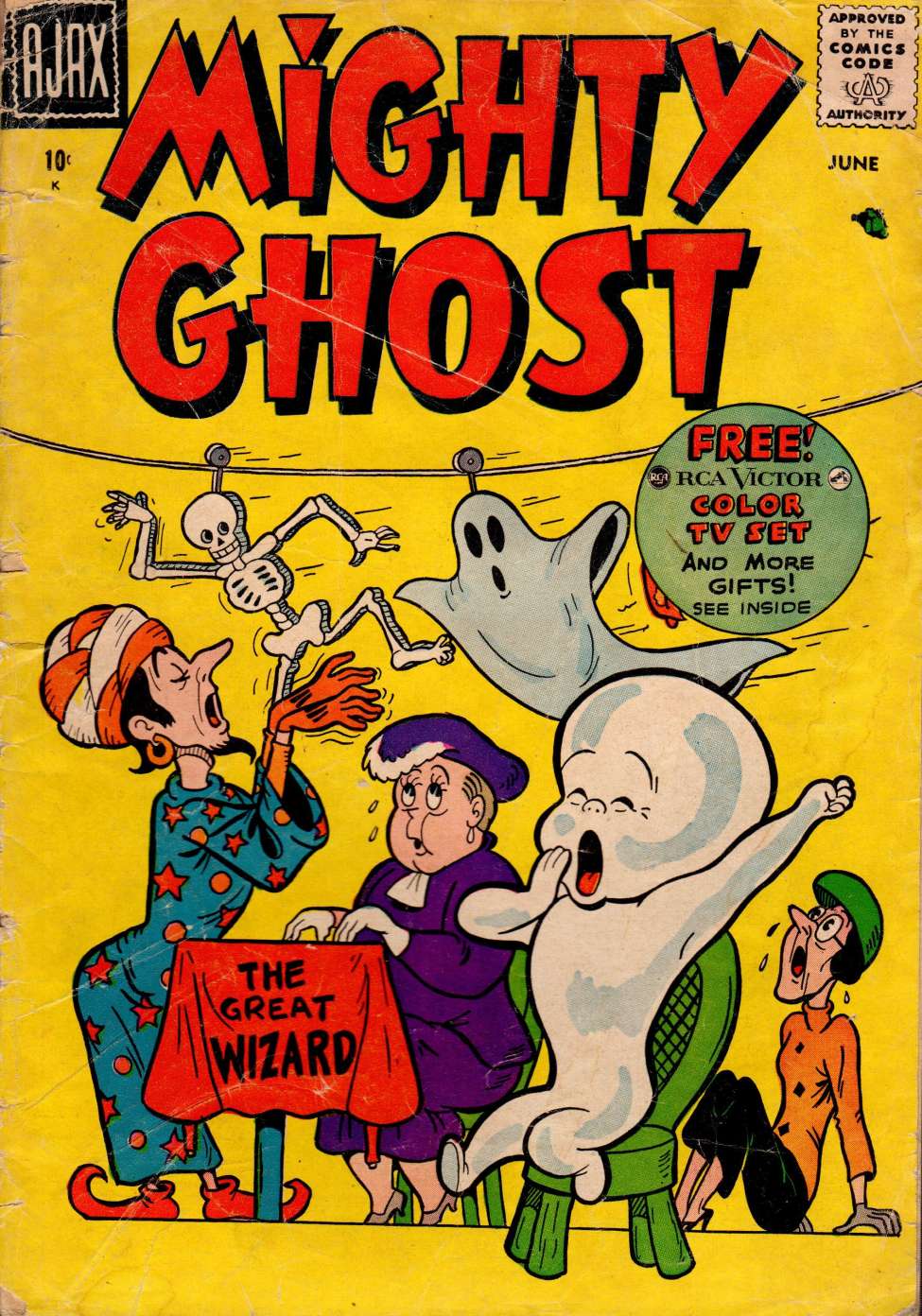 Comic Book Cover For Mighty Ghost 4