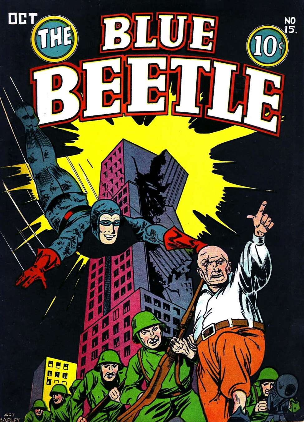 Comic Book Cover For Blue Beetle 15