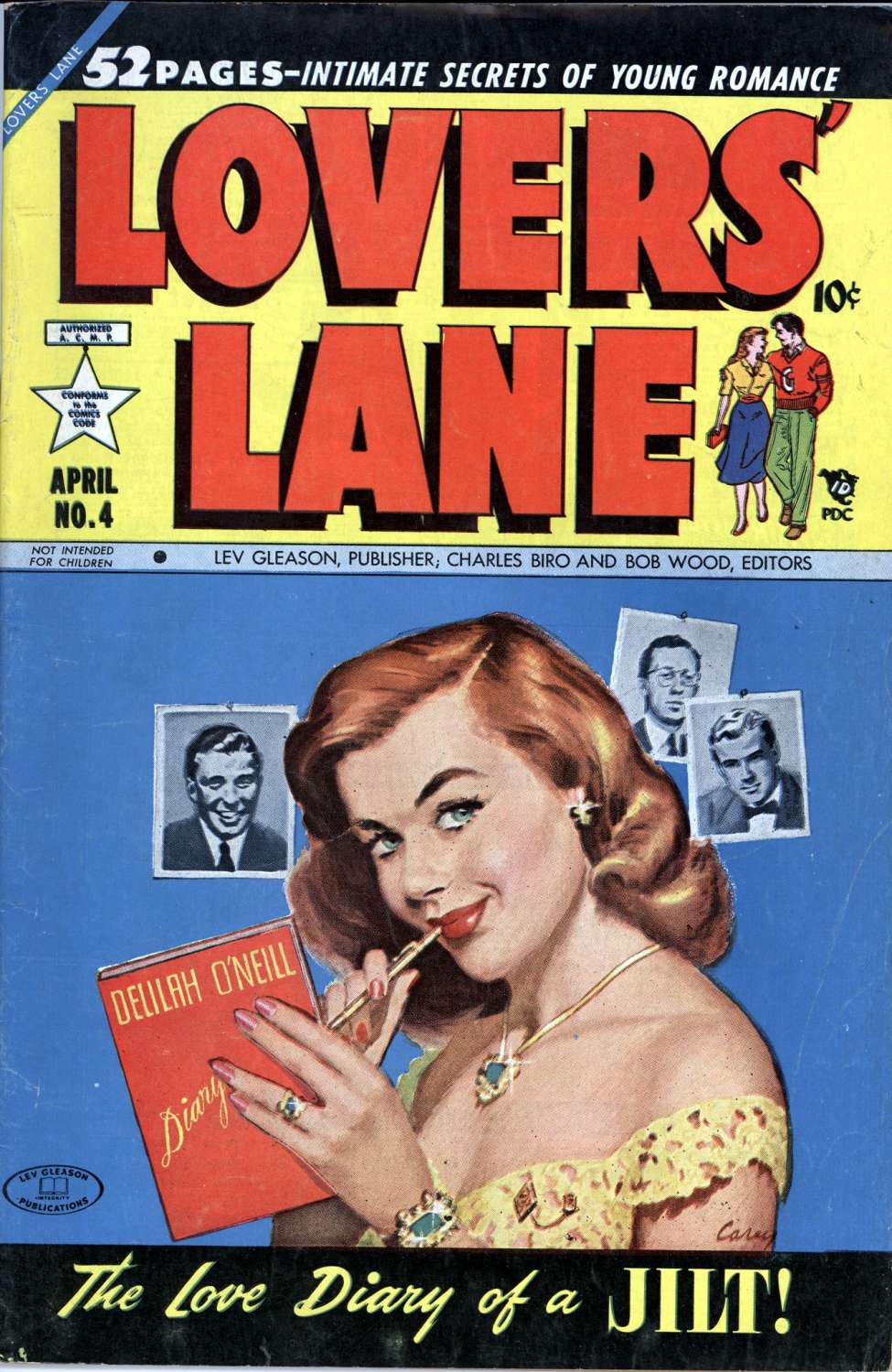 Book Cover For Lovers' Lane 4