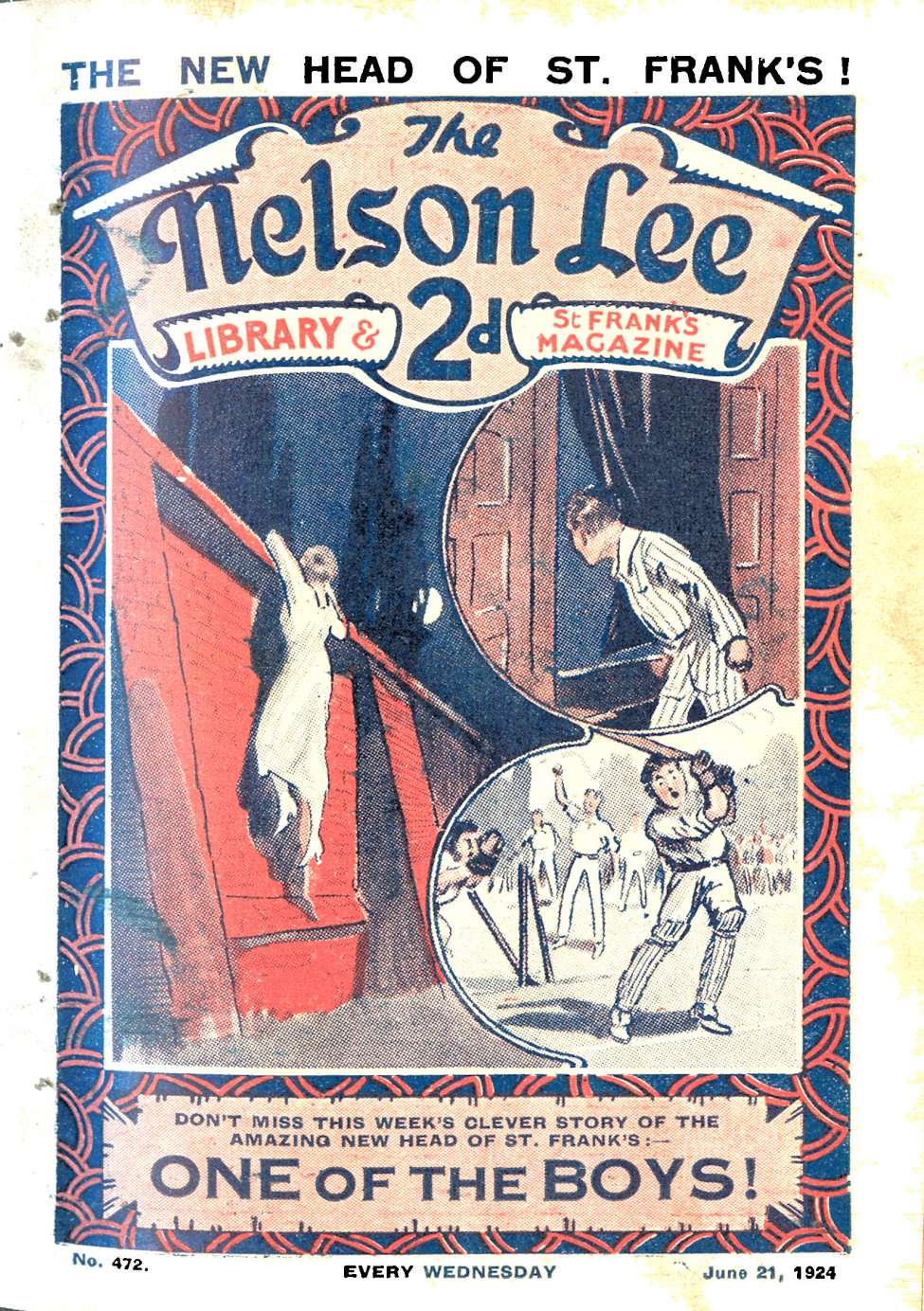 Book Cover For Nelson Lee Library s1 472 - One of the Boys