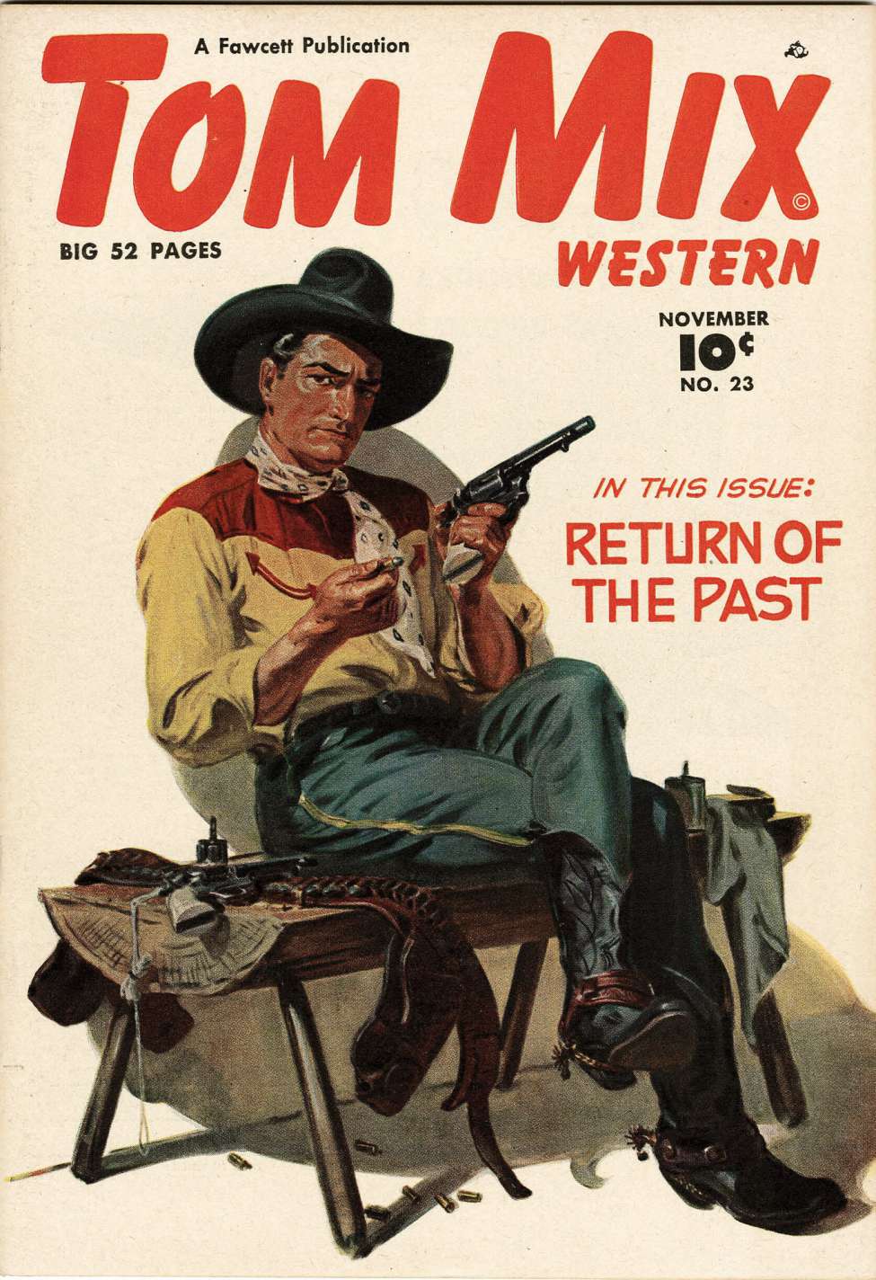 Book Cover For Tom Mix Western 23