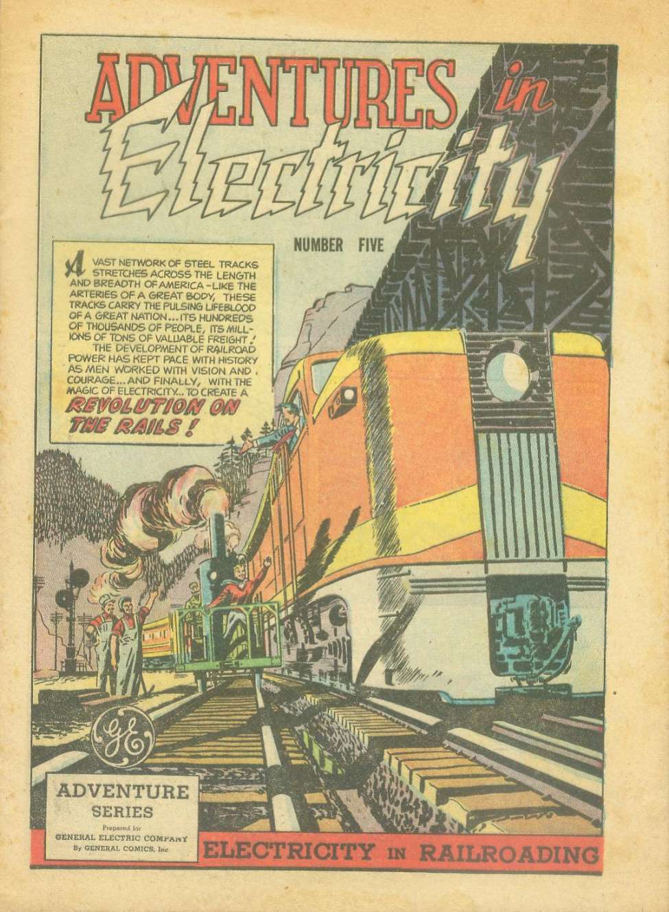 Book Cover For Adventures in Electricity 5