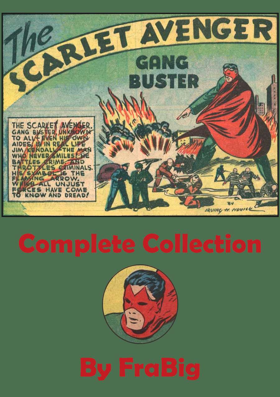 Comic Book Cover For Scarlet Avenger Complete Collection