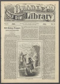 Large Thumbnail For Beadle's Half Dime Library 6 - Bill Biddon, Trapper