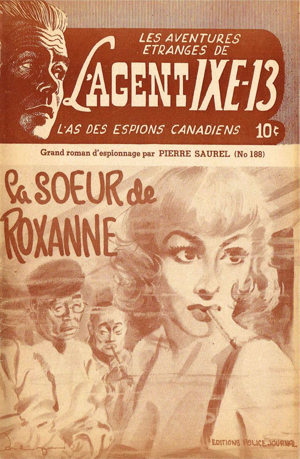 Book Cover For L'Agent IXE-13 v2 188 - La soeur de Roxanne