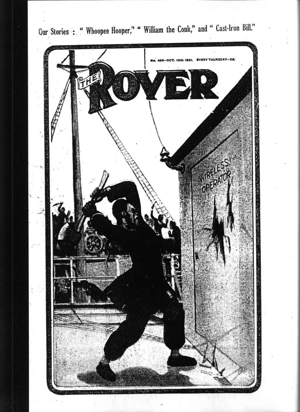 Book Cover For The Rover 495