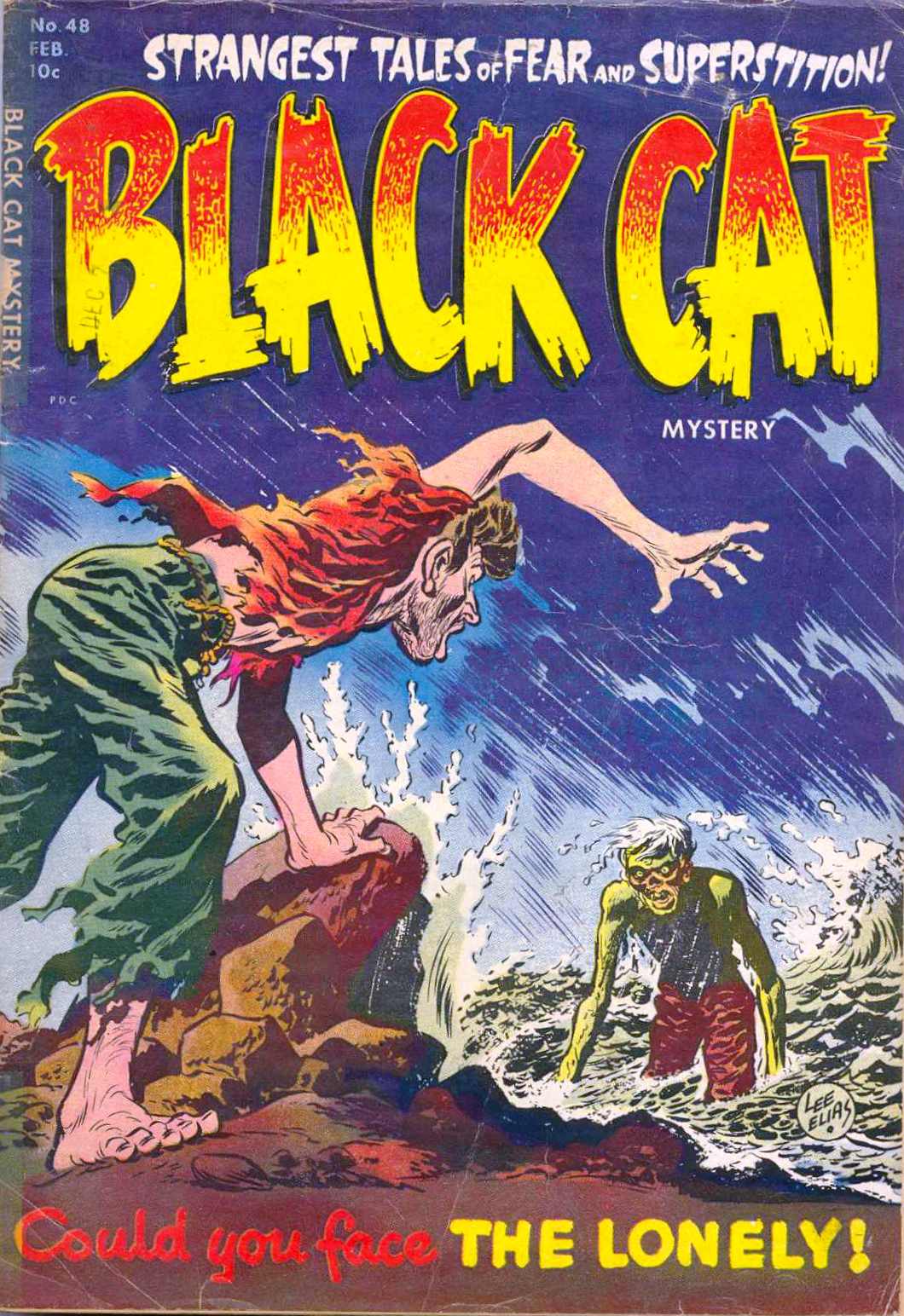 Comic Book Cover For Black Cat 48 (Mystery)