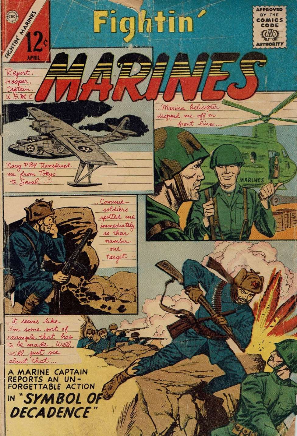 Book Cover For Fightin' Marines 52
