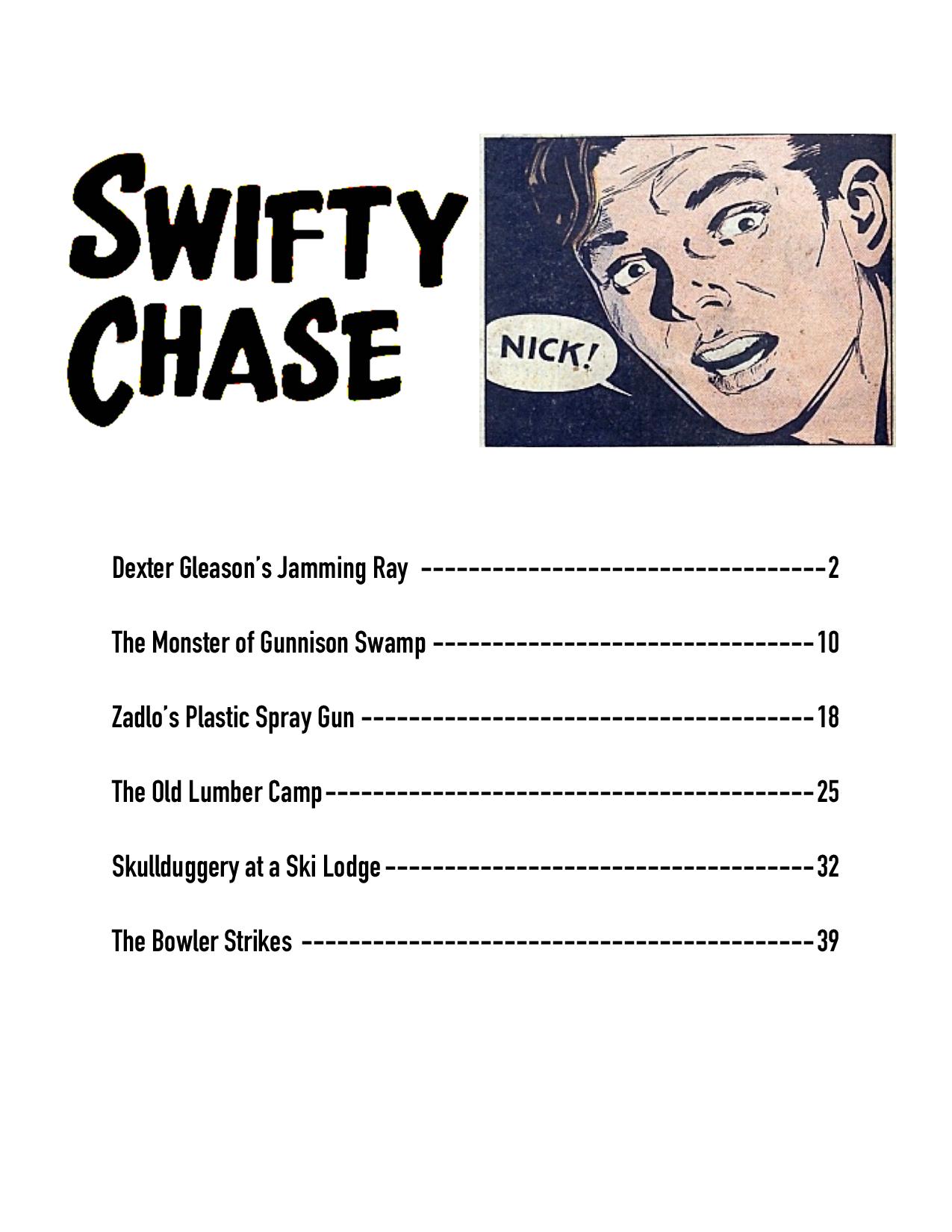 Book Cover For Swifty Chase's Complete Adventures (Airboy)