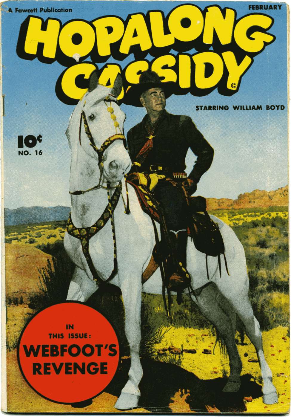 Book Cover For Hopalong Cassidy 16