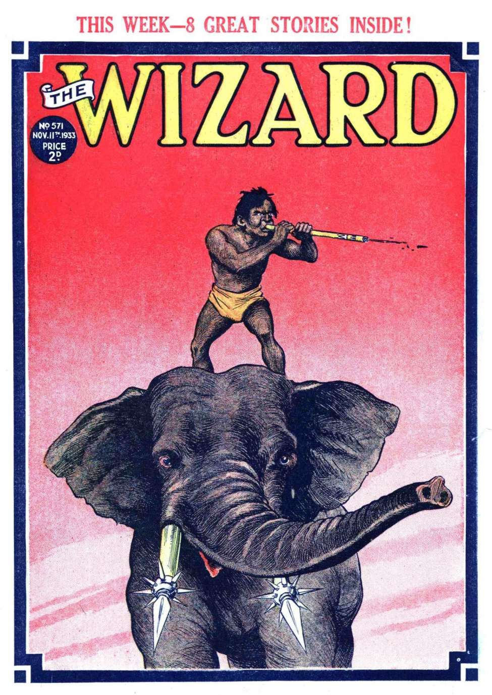 Book Cover For The Wizard 571