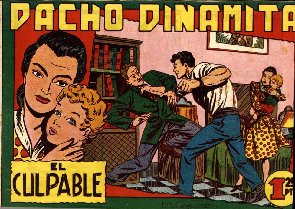 Comic Book Cover For Pacho Dinamita 5 - El culpable
