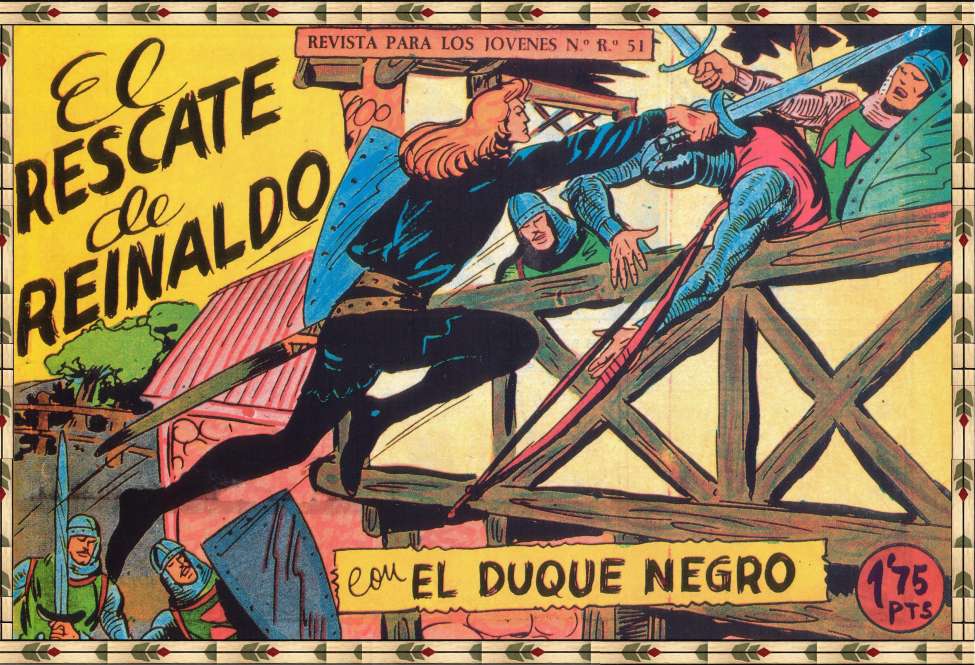 Comic Book Cover For El Duque Negro 21 - El Rescate De Reinaldo