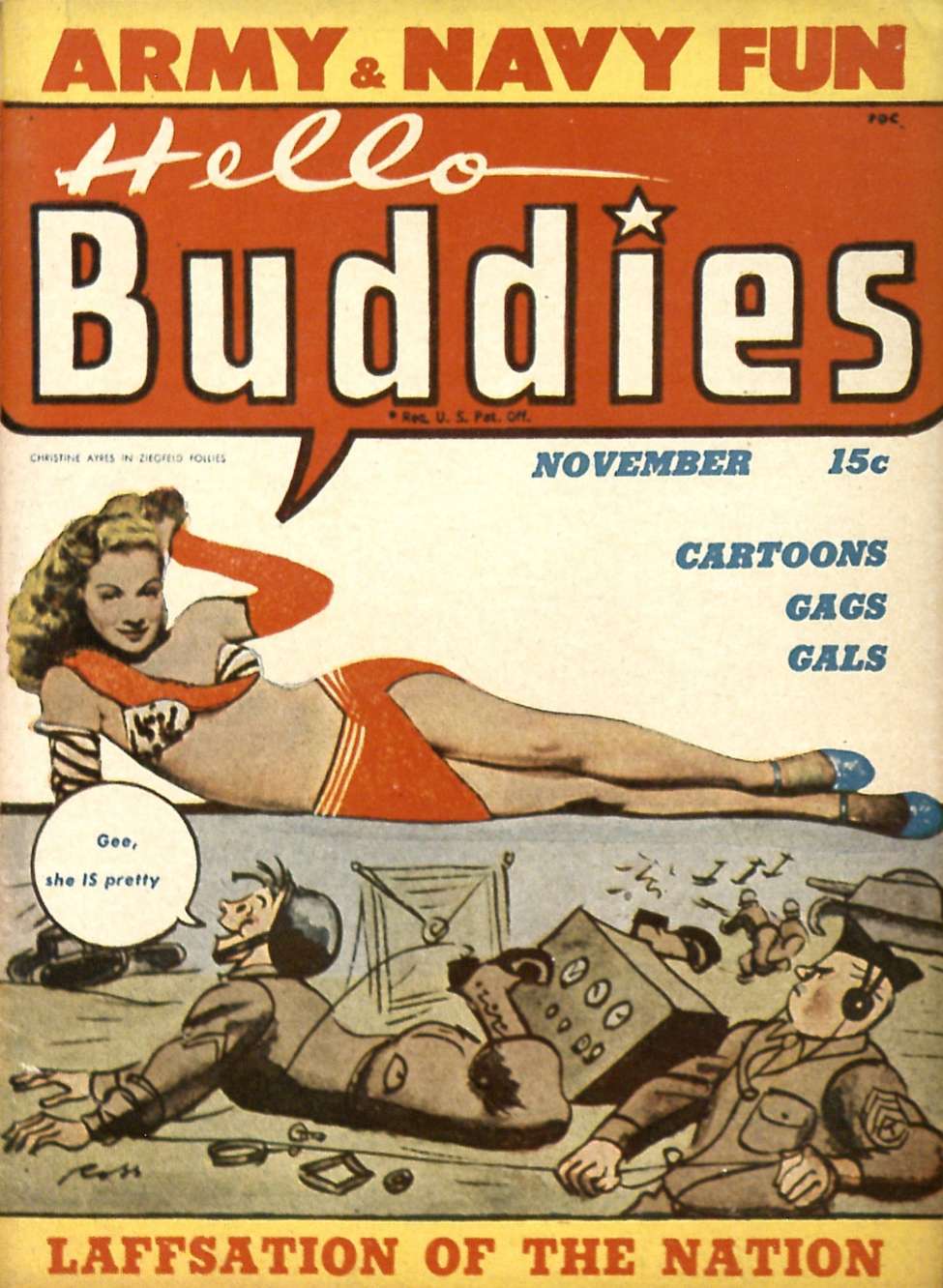 Comic Book Cover For Hello Buddies 20 (v3 6b)