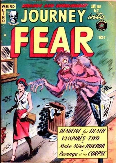 Comic Book Cover For Journey into Fear 17