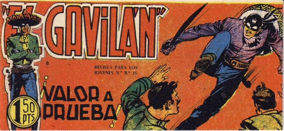 Comic Book Cover For El Gavilan 8 - Valor a Prueba