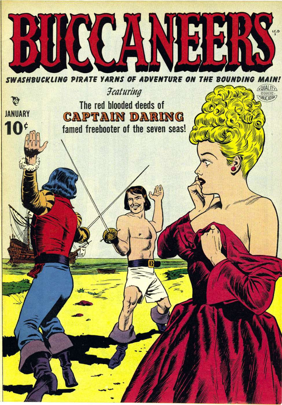 Comic Book Cover For Buccaneers 19