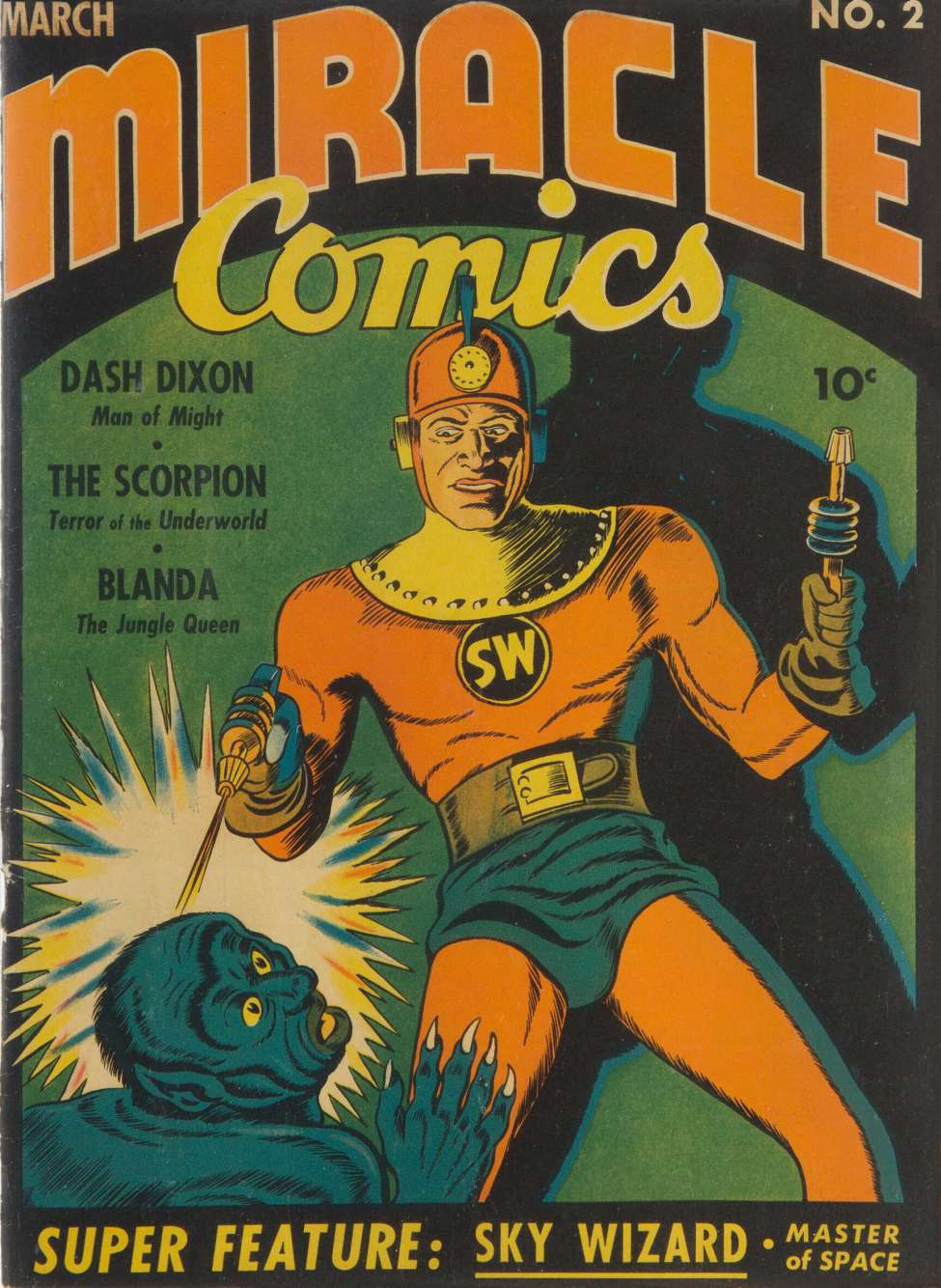 Book Cover For Miracle Comics 2 (Paper/ NuFiche)