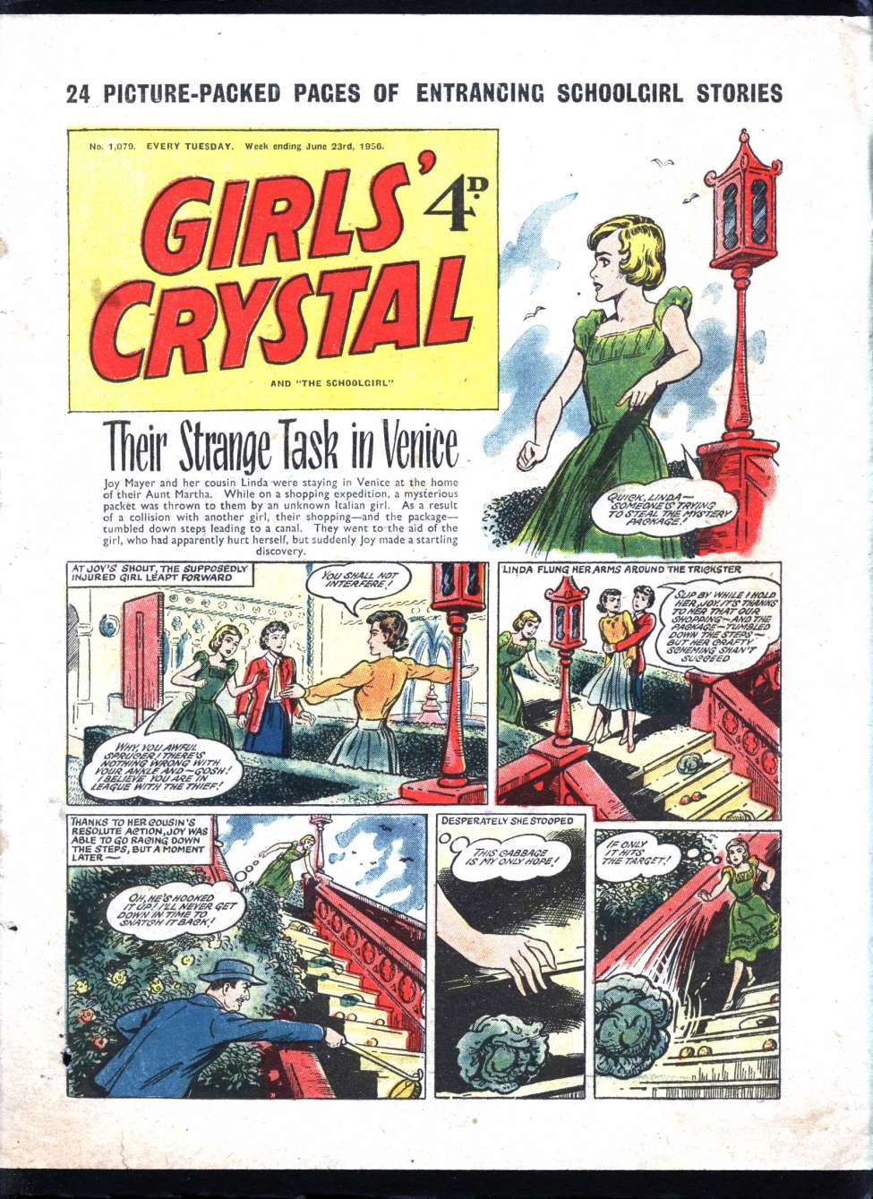 Book Cover For Girls' Crystal 1079