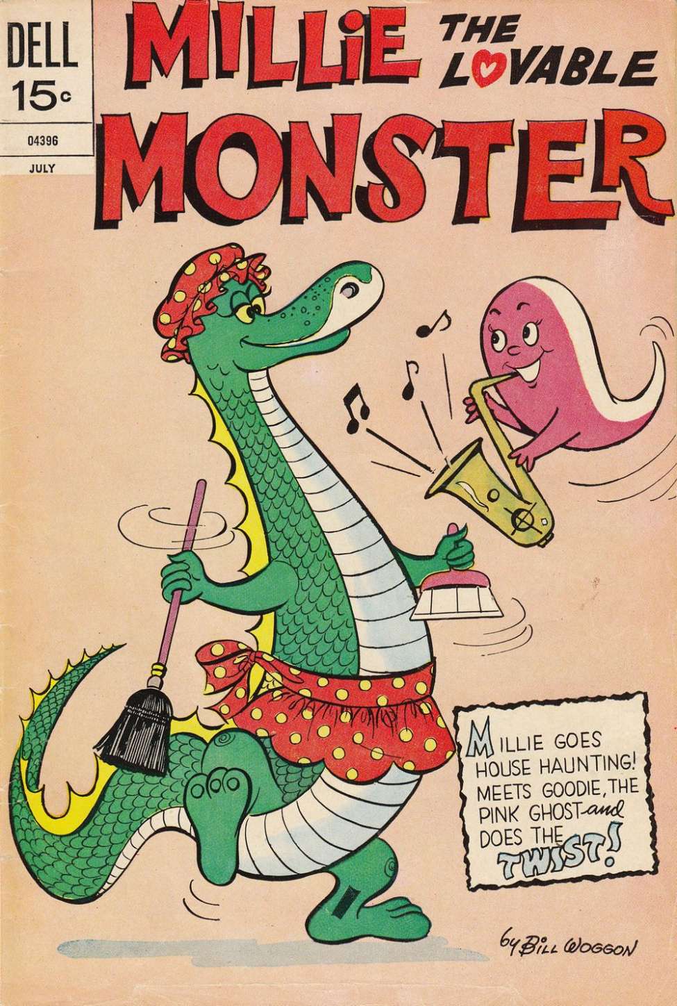 Comic Book Cover For Millie the Lovable Monster 4