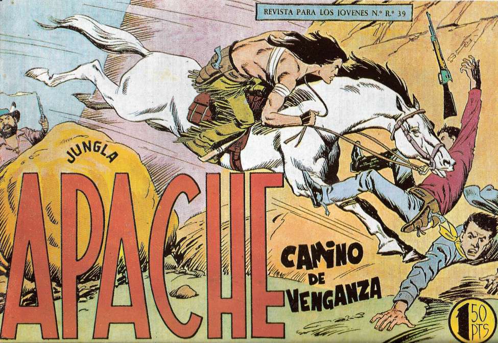 Comic Book Cover For Apache 19 - Camino De Venganza